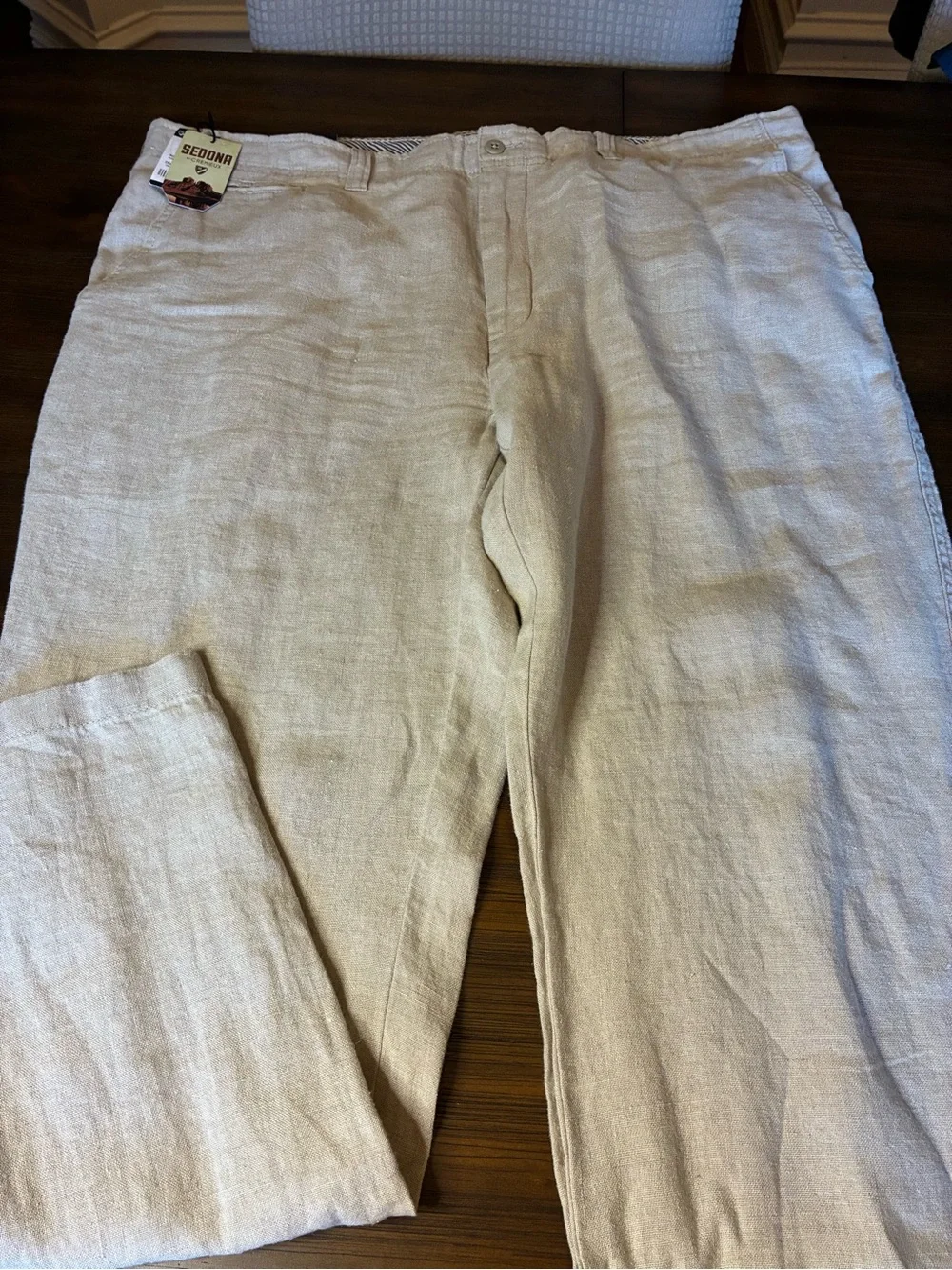 Daniel Cremieux Sedona Linen Chinos in Light Beige